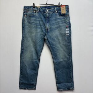 NWT Levi's 505 Straight Leg Jeans Size 42x30 Blue Denim Stretch C073 -23